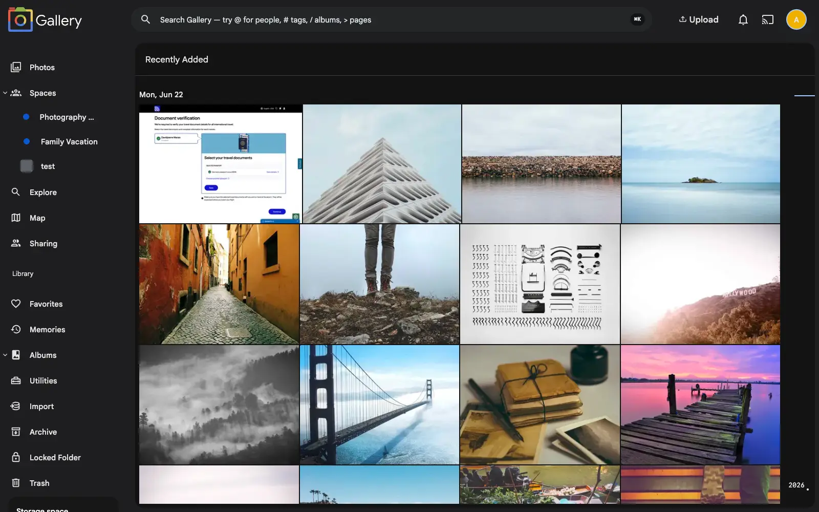 Recently Added screenshot