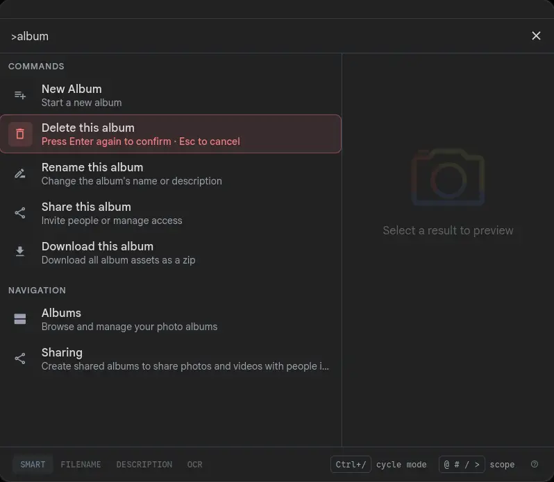 Page Commands screenshot